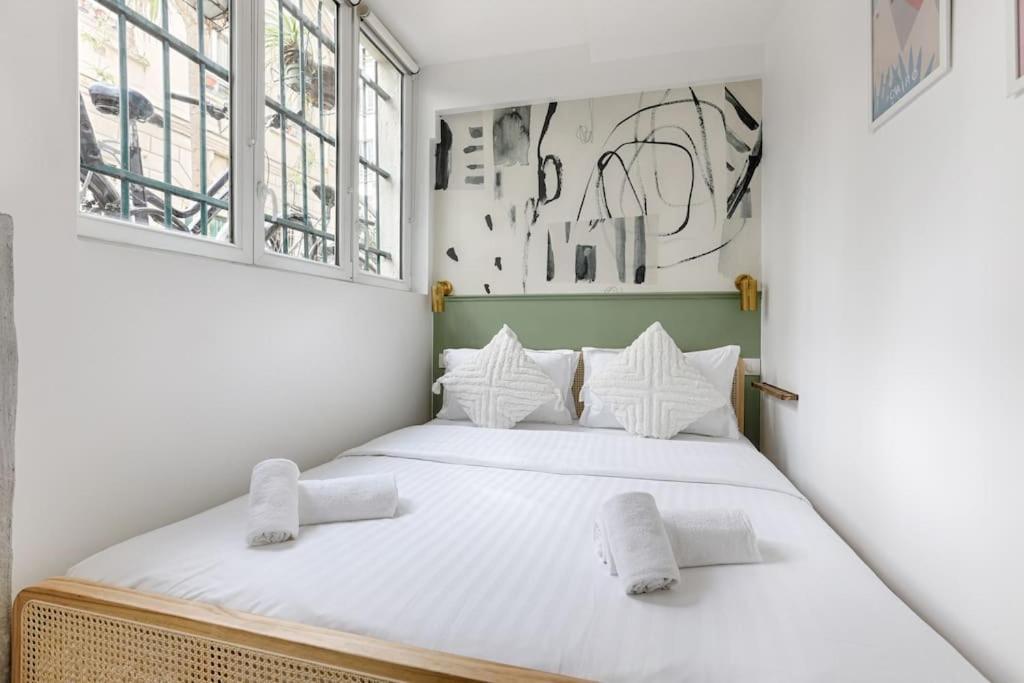 Apartamento Mykeypers - Chic & Elegant Flat 2Br/6P- Republique París Exterior foto