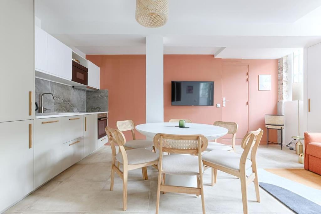 Apartamento Mykeypers - Chic & Elegant Flat 2Br/6P- Republique París Exterior foto